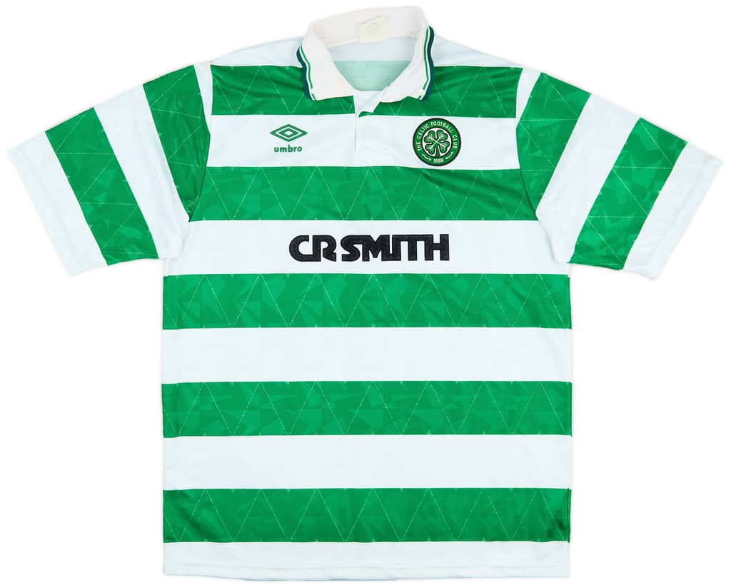 1989-91 Celtic Home Shirt - 6/10 - (L)