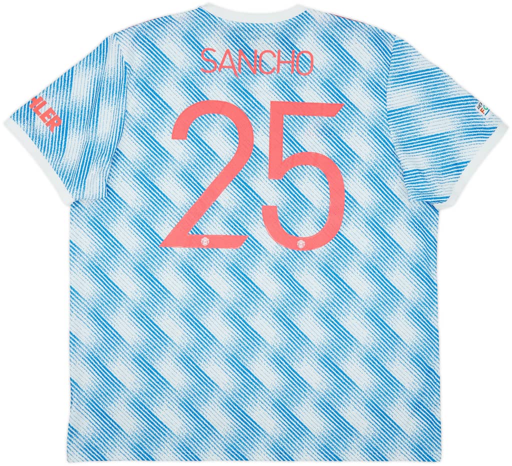 2021-22 Manchester United Away Shirt Sancho #25 - 10/10 - (XXL)