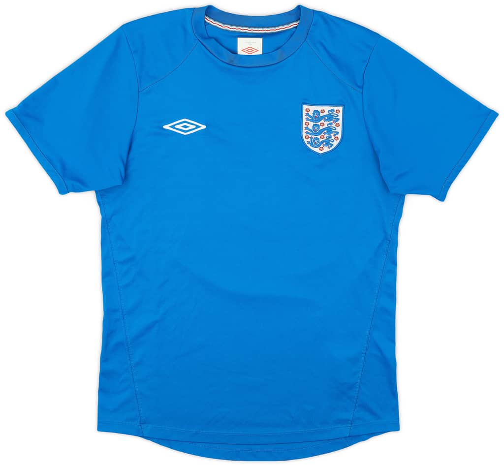 2010-11 England Umbro Training Shirt - 8/10 - (M)