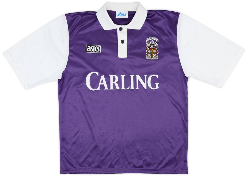 1993-94 Stoke Match Issue Away Shirt #7
