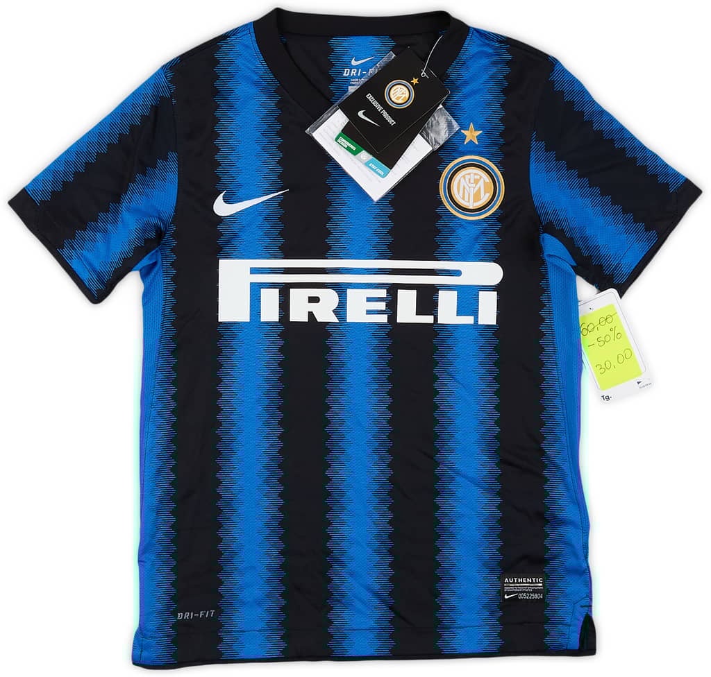 2010-11 Inter Milan Home Shirt (S.Boys)