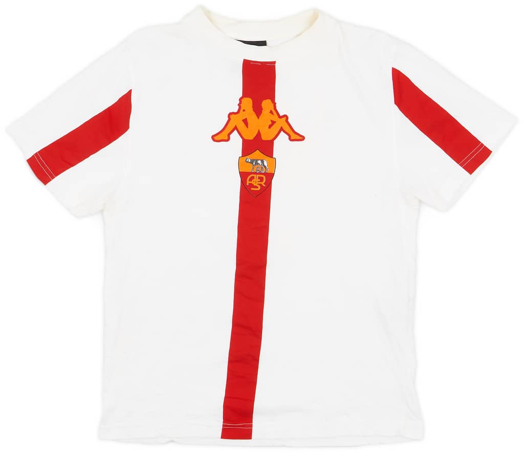 2009-10 Roma Kappa Cotton Tee - 7/10 - (S)