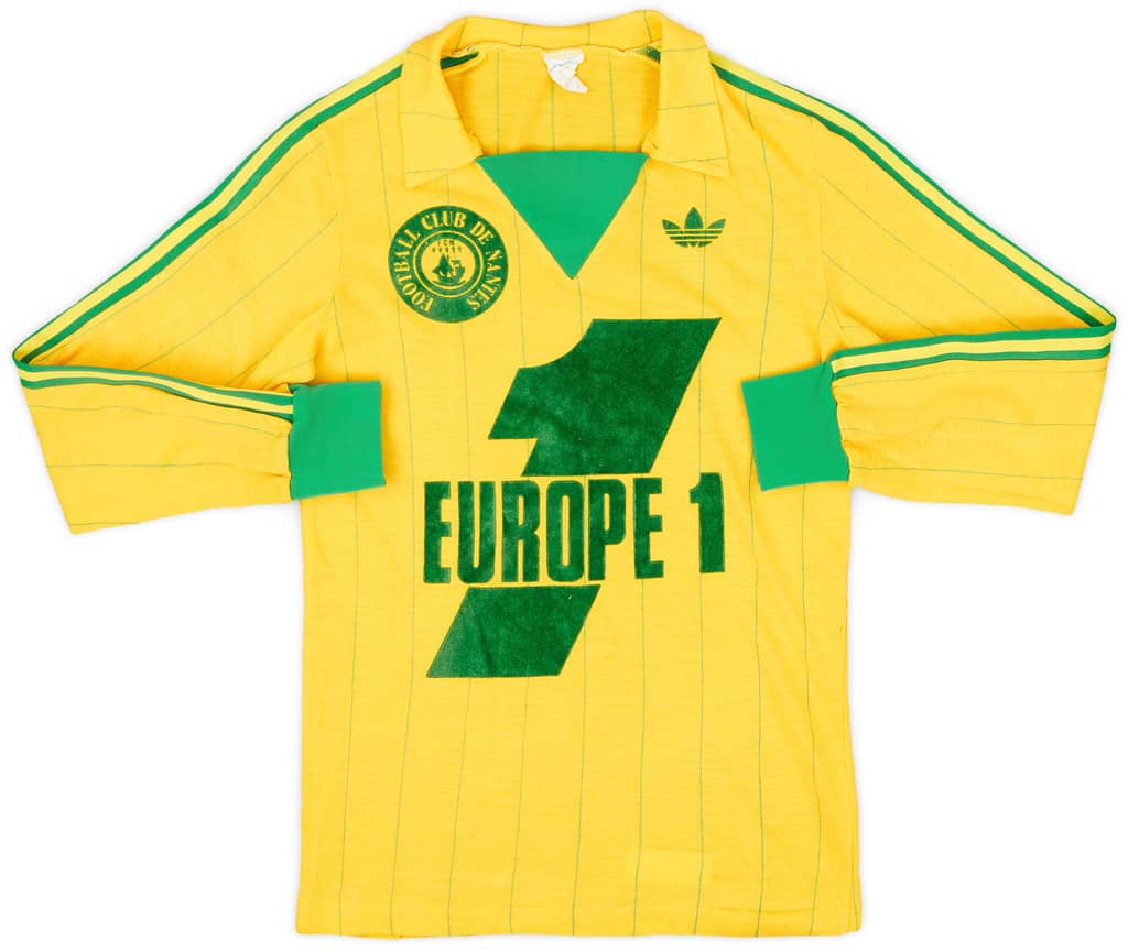 1980-81 Nantes Home L/S Shirt - 9/10 - (L.Boys)
