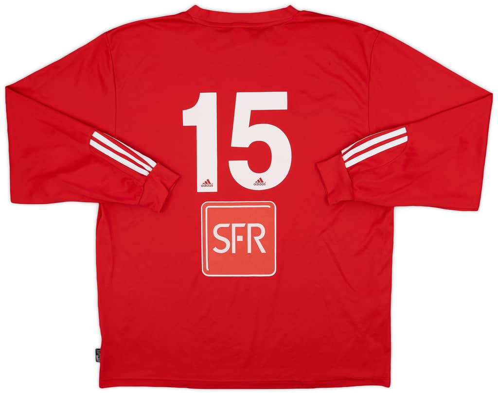 2002-03 Coupe de France adidas Template L/S Shirt #15 - 9/10 - (XL)
