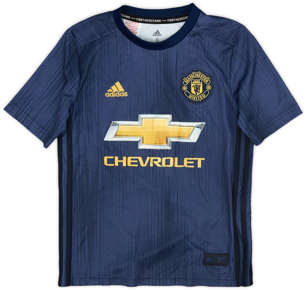 2018-19 Manchester United Third Shirt - 9/10 - (S.Boys)