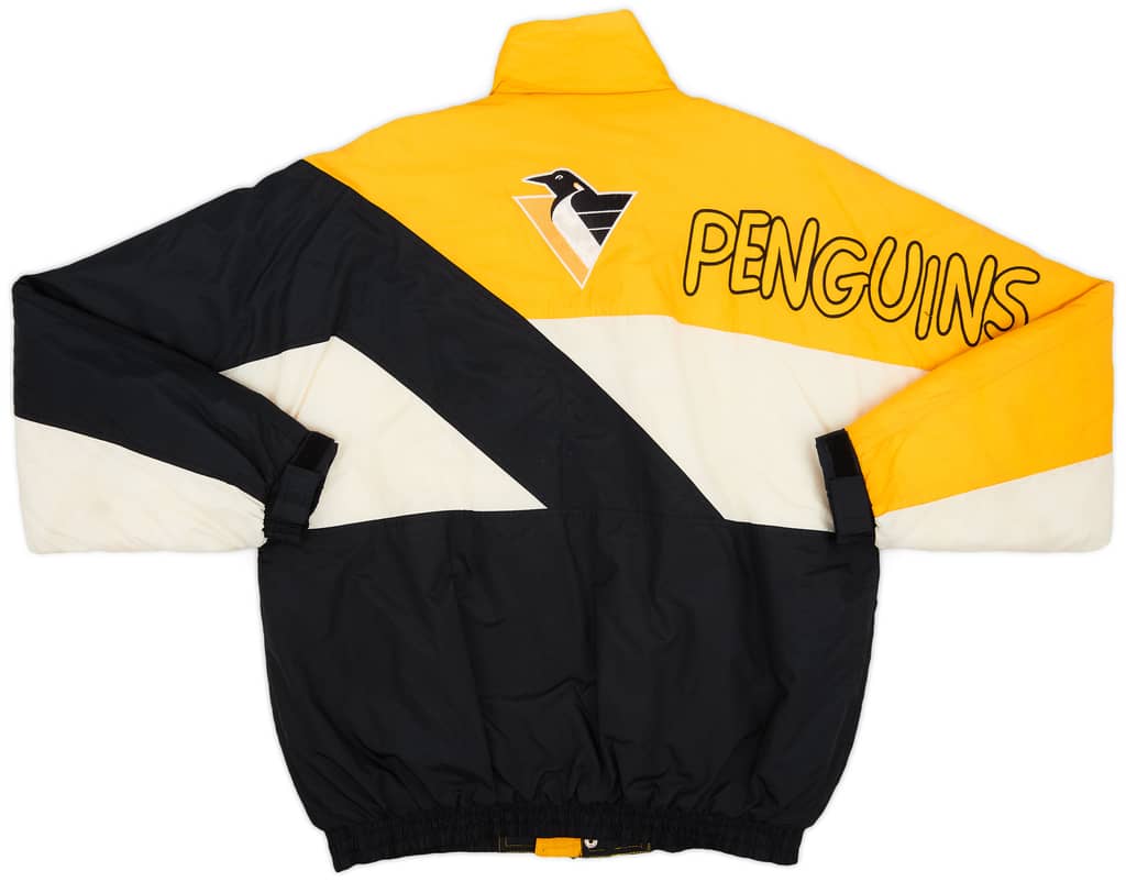 1990s Pittsburgh Penguins DeLong Rain Coat - 8/10 - (L)