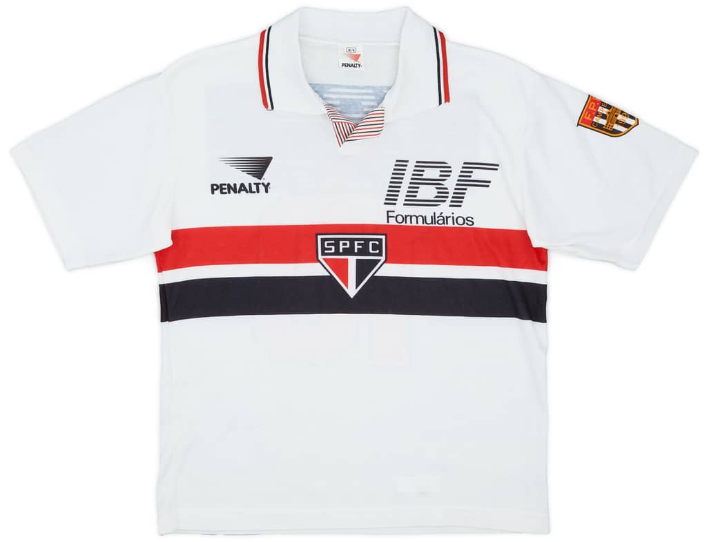 1992 Sao Paulo Home Shirt #10 - 8/10 - (M)