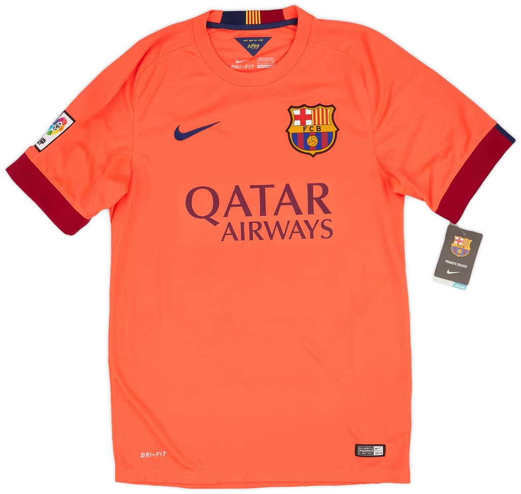 2014-15 Barcelona Away Shirt Messi #10 (S)