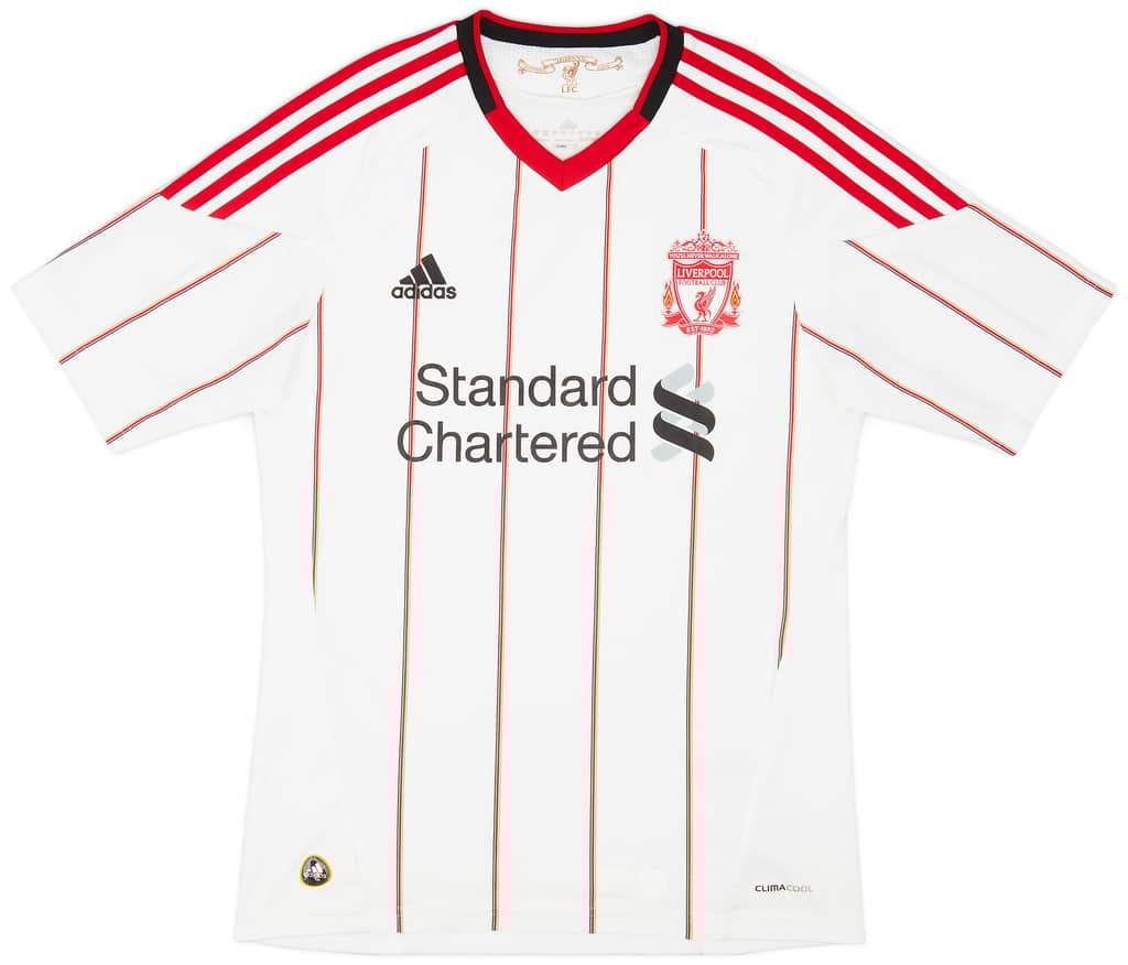 2010-11 Liverpool Away Shirt Gerrard #8 - 7/10 - (S)