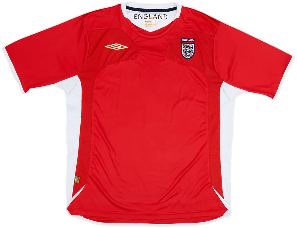 2005-06 England Umbro Training Shirt - 8/10 - (XL)