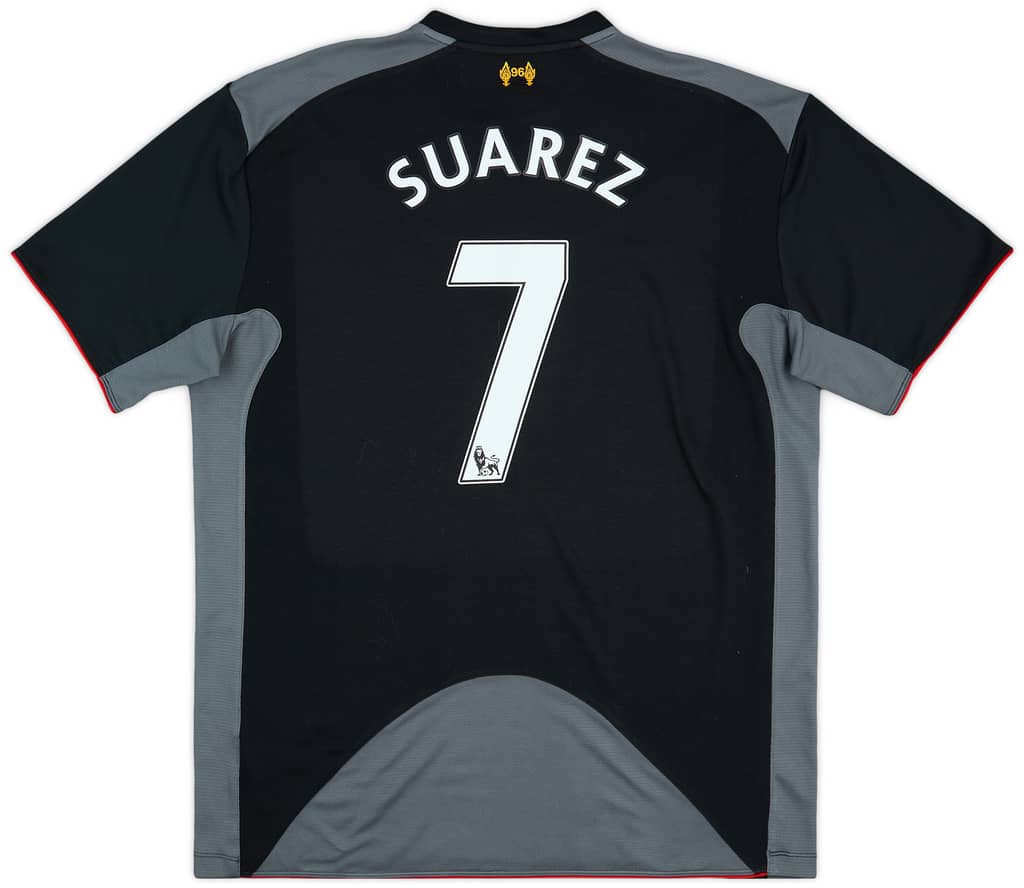 2012-13 Liverpool Away Shirt Suarez #7