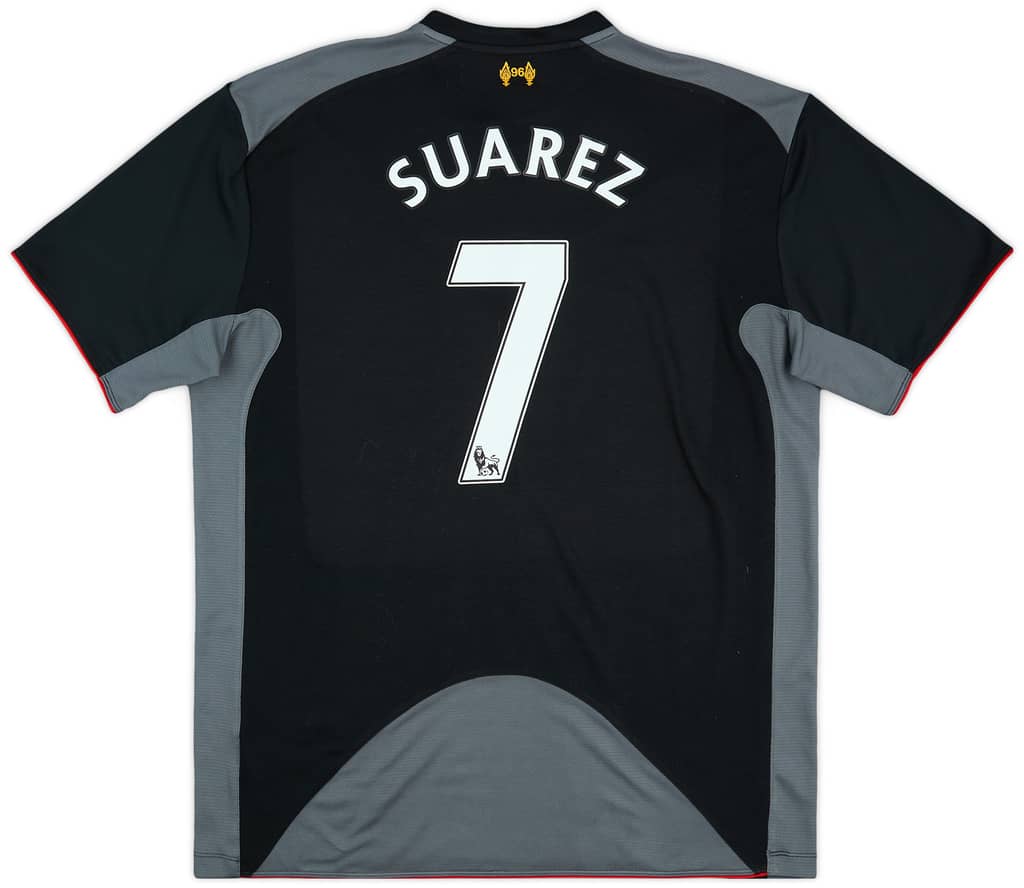 2012-13 Liverpool Away Shirt Suarez #7 - 8/10 - (S)