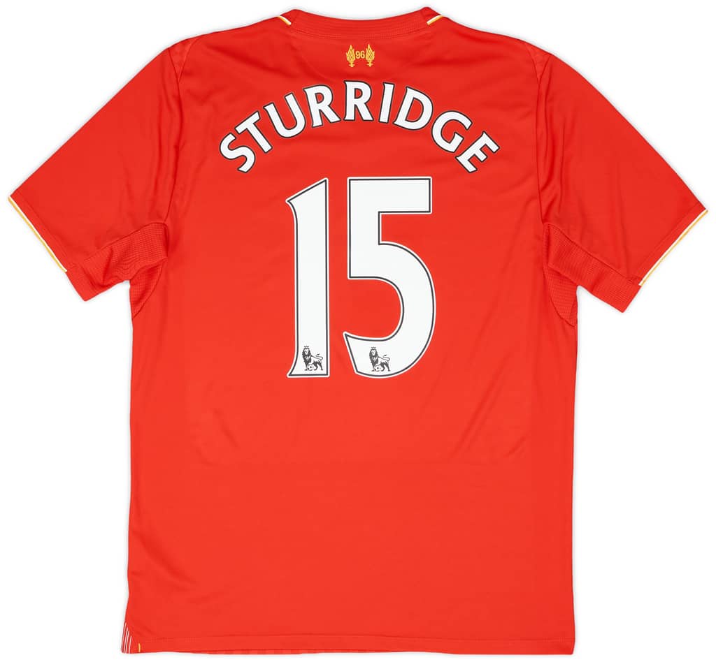 2015-16 Liverpool Home Shirt Sturridge #15 - 8/10 - (S)