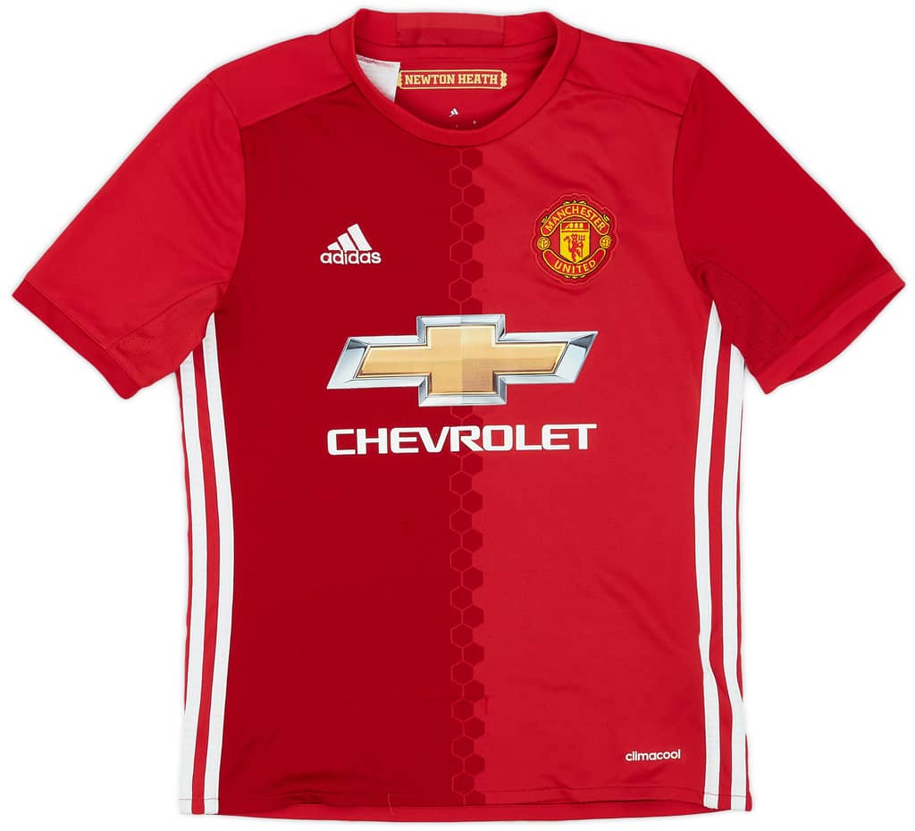 2016-17 Manchester United Home Shirt - 6/10 - (M.Boys)