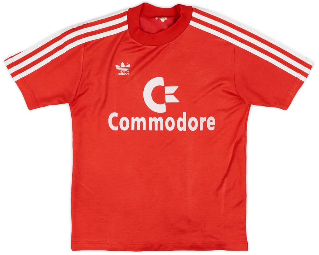 1984-89 Bayern Munich Home Shirt - 8/10 - (L.Boys)