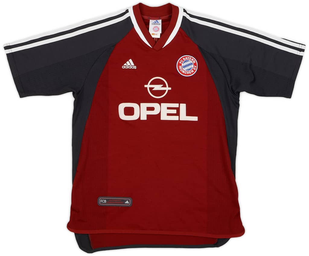 2001-02 Bayern Munich Home Shirt Hargreaves #23 - 7/10 - (Y)