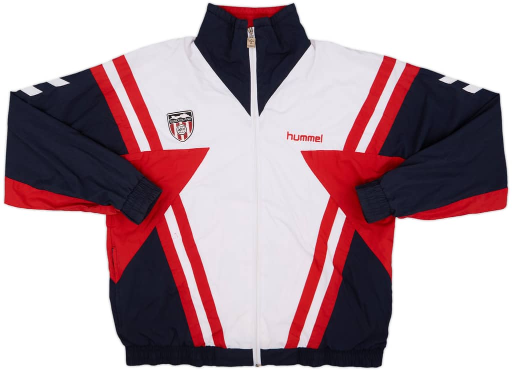 1992-93 Sunderland Hummel Track Jacket - 6/10 - (XL)