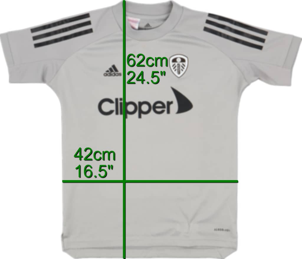 2020-21 Leeds United adidas Training Shirt - 9/10 - (S.Boys)