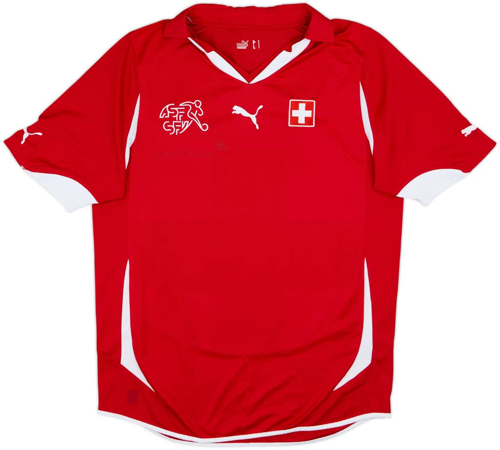 2010-11 Switzerland Home Shirt - 6/10 - (L)