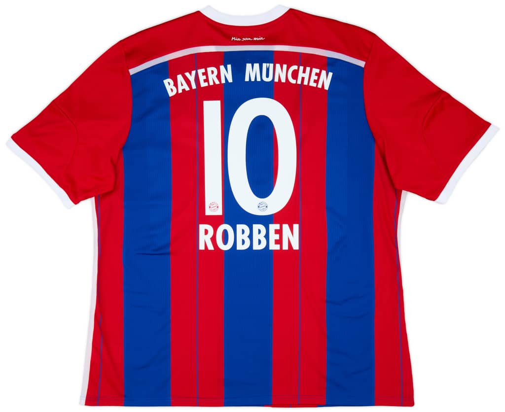 2014-15 Bayern Munich Home Shirt Robben #10