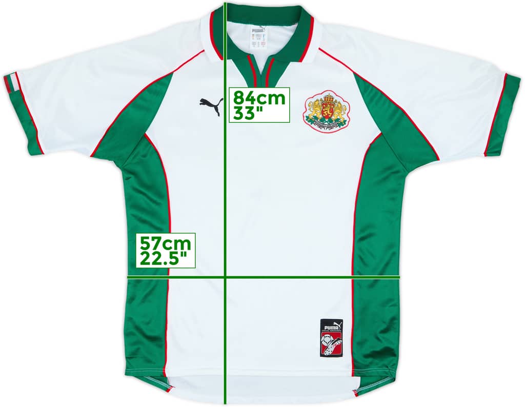 1998-00 Bulgaria Home Shirt - 7/10 - (XL)