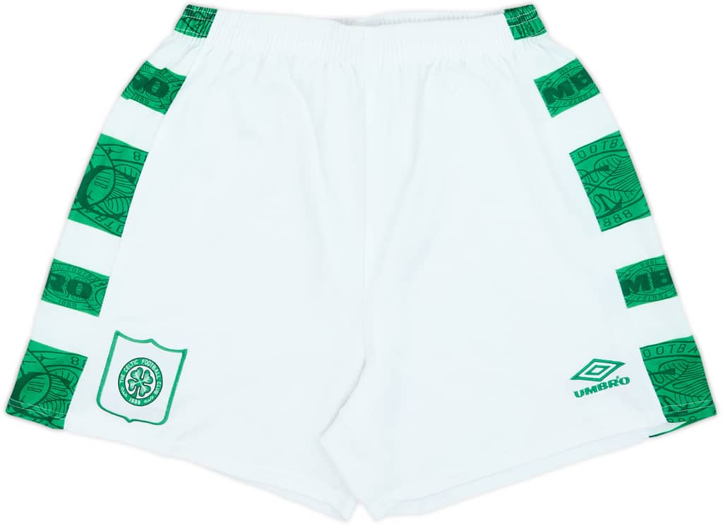 1995-97 Celtic Home Shorts - 9/10 - (L)