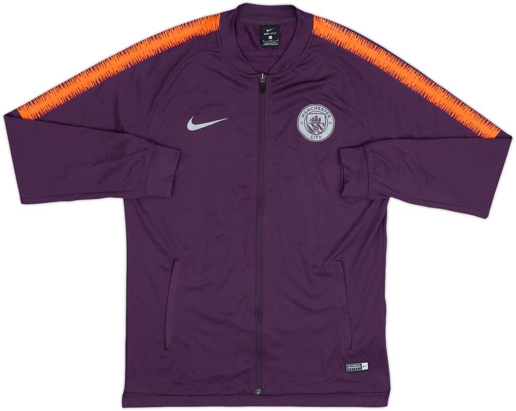 2018-19 Manchester City Nike Track Jacket - 9/10 - (M)