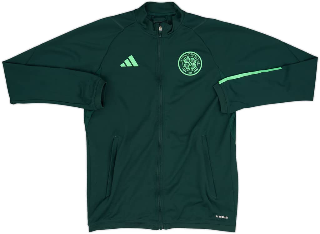 2023-24 Celtic adidas Track Jacket - 8/10 - (S)