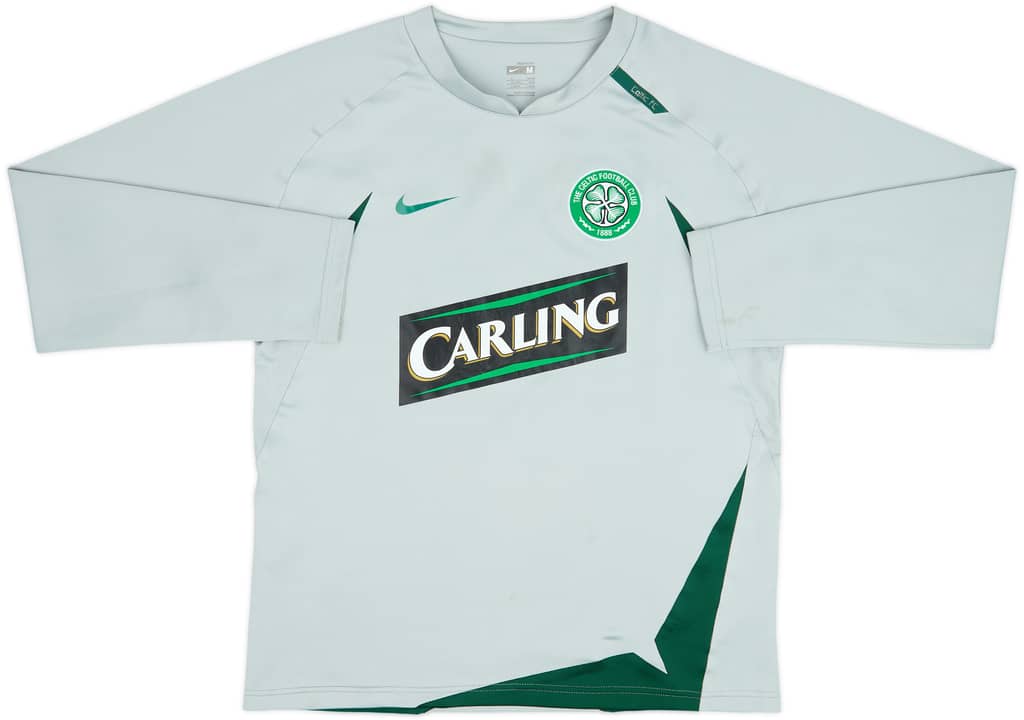 2007-08 Celtic Nike Sweat Top - 7/10 - (M)