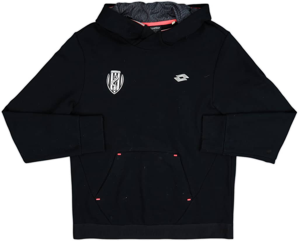 2016-17 Cesena Lotto Hooded Sweat Top - 6/10 - (L)