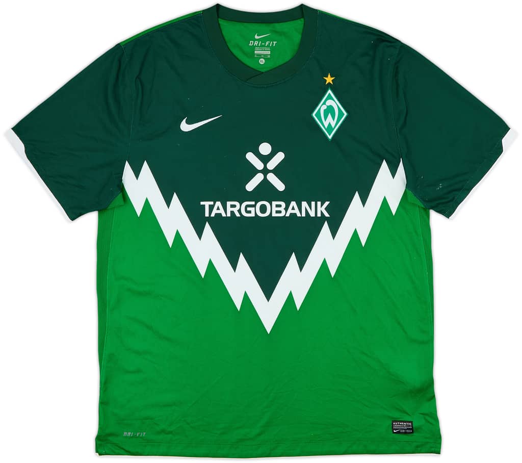 2010-11 Werder Bremen Home Shirt - 9/10 - (XL)
