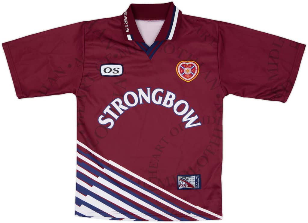 1998-99 Hearts Home Shirt - 8/10 - (XL.Boys)