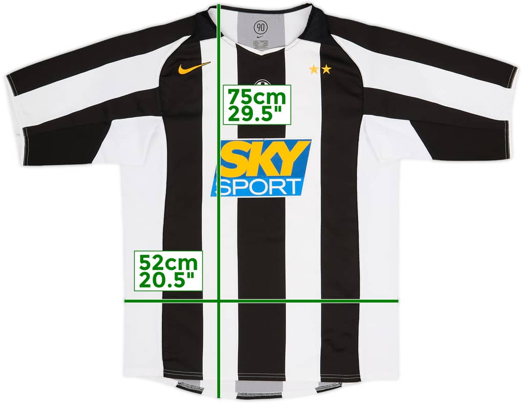 2004-05 Juventus Home Shirt - 7/10 - (M)