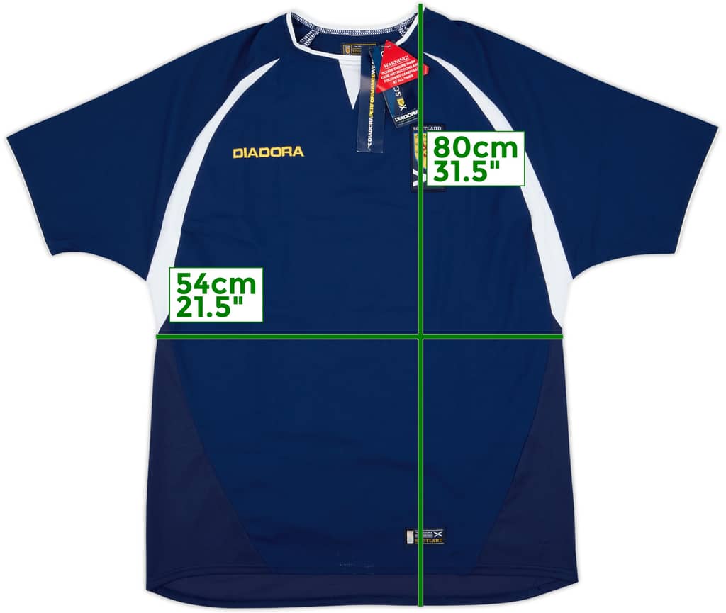 2003-05 Scotland Home Shirt (M)