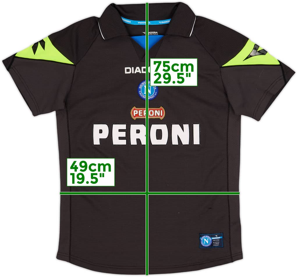 2002-03 Napoli Away Shirt - 8/10 - (M)