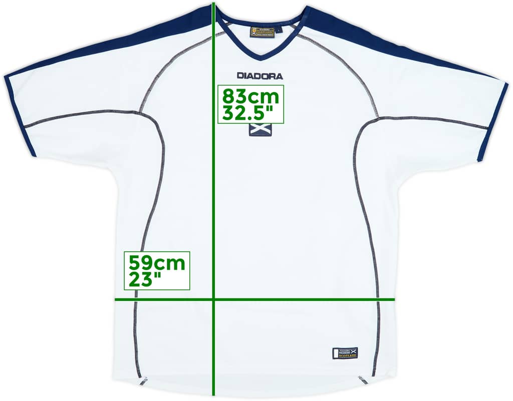 2003-05 Scotland Away Shirt - 8/10 - (L)