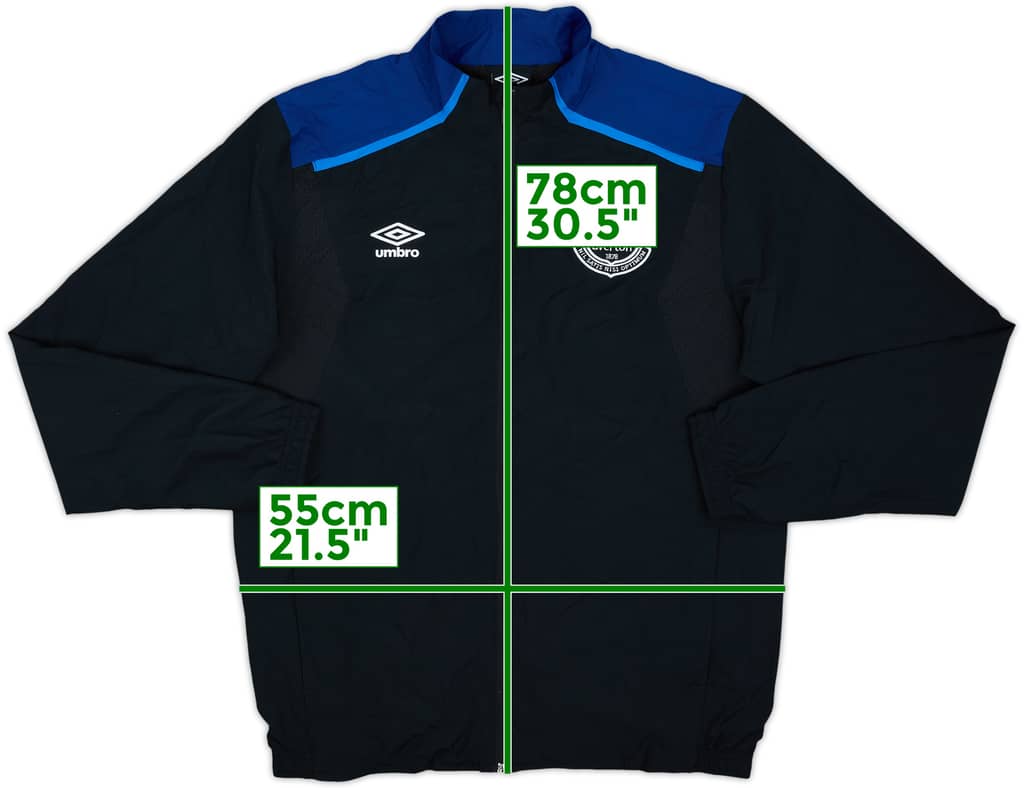 2017-18 Everton Umbro Track Jacket - 9/10 - (L)