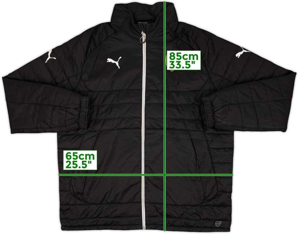 2019-20 Notts County Puma Padded Bench Coat - 6/10 - (XL)