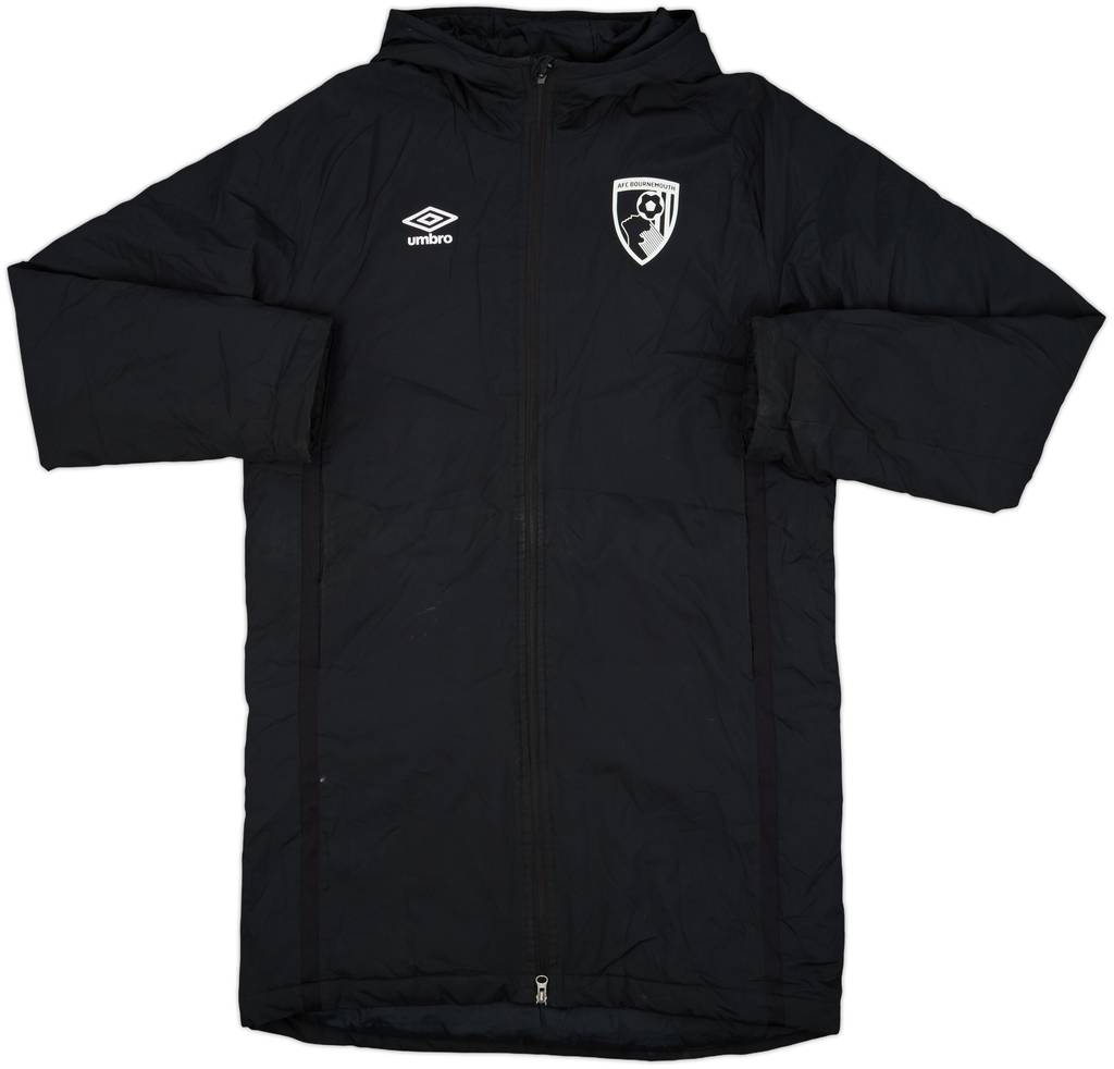 2018-19 Bournemouth Umbro Padded Bench Coat - 8/10 - (L)