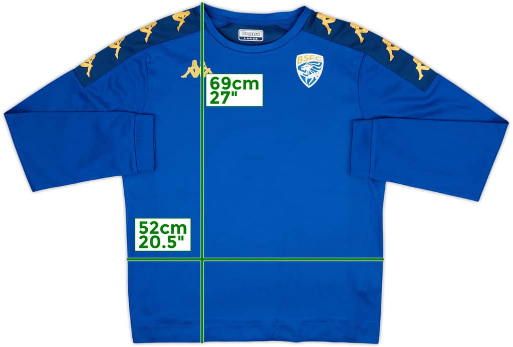 2023-24 Brescia Player Issue Kappa Sweat Top #7 - 10/10 - (L)