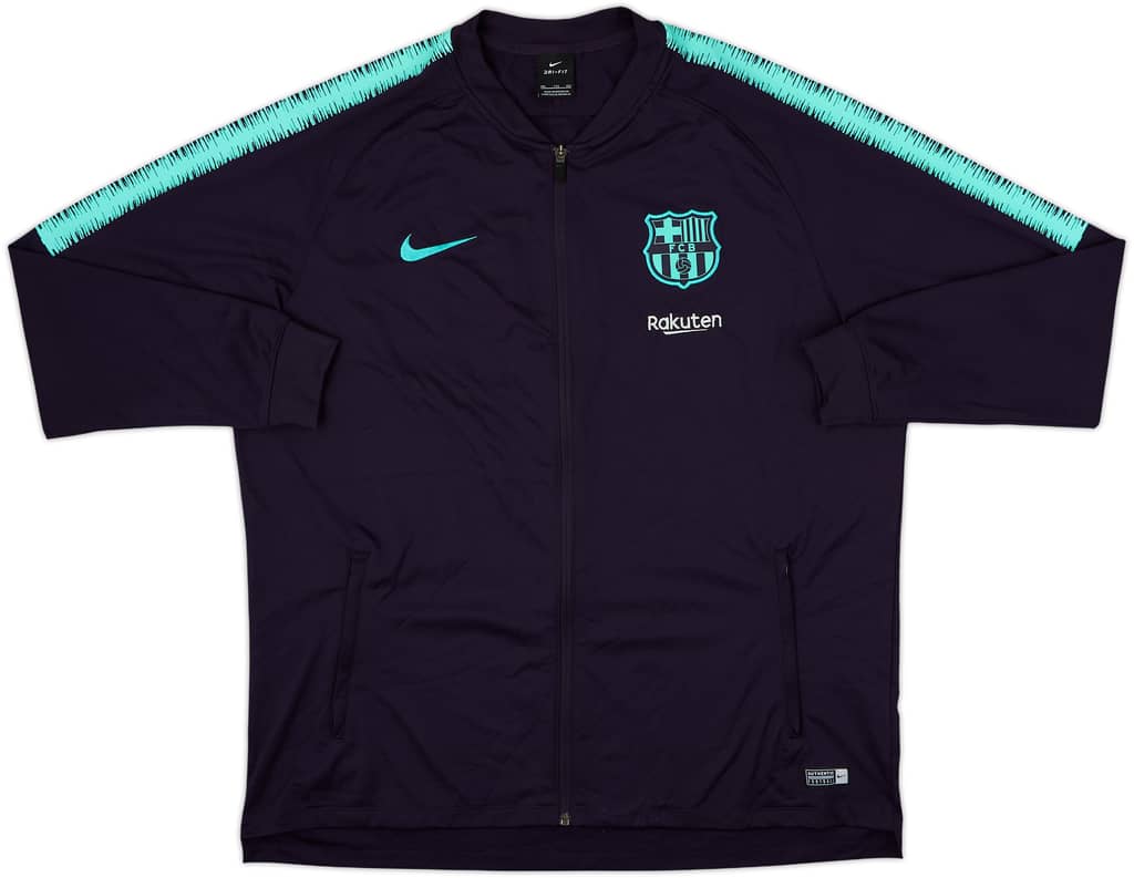 2018-19 Barcelona Nike Track Jacket - 8/10 - (XXL)