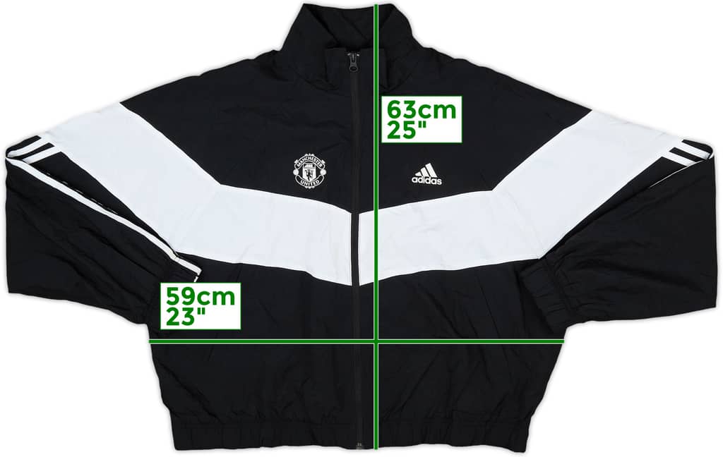 2021-22 Manchester United adidas Track Jacket - 7/10 - (Women's M)