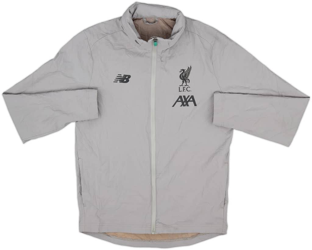 2019-20 Liverpool New Balance Hooded Track Jacket - 8/10 - (S)