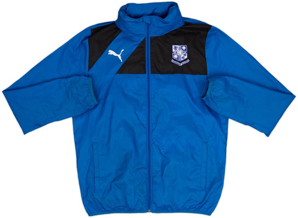 2018-19 Tranmere Rovers Puma Hooded Rain Jacket - 5/10 - (M)