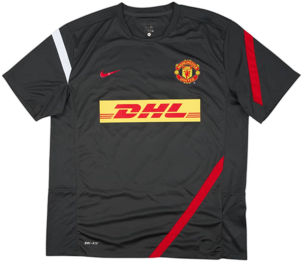 2012-13 Manchester United Nike Training Shirt - 9/10 - (XL)