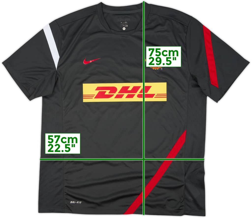 2012-13 Manchester United Nike Training Shirt - 9/10 - (XL)