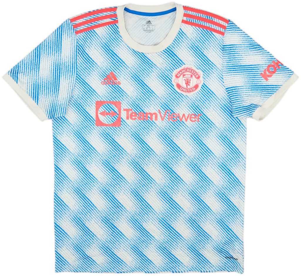 2021-22 Manchester United Away Shirt - 5/10 - (L)