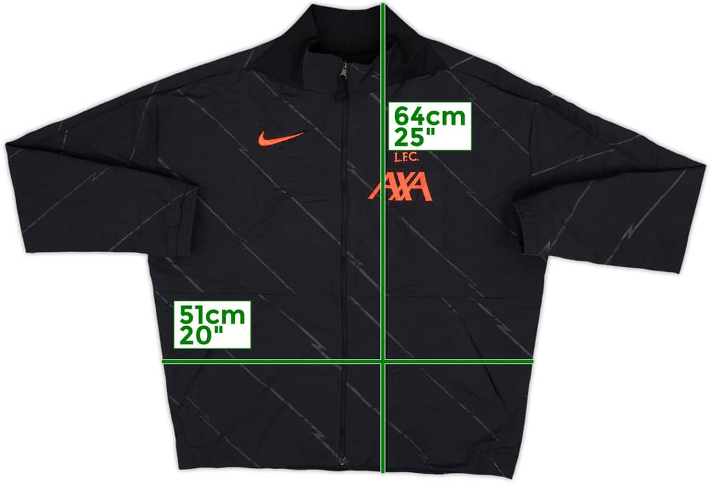 2021-22 Liverpool Nike Track Jacket - 9/10 - (S)