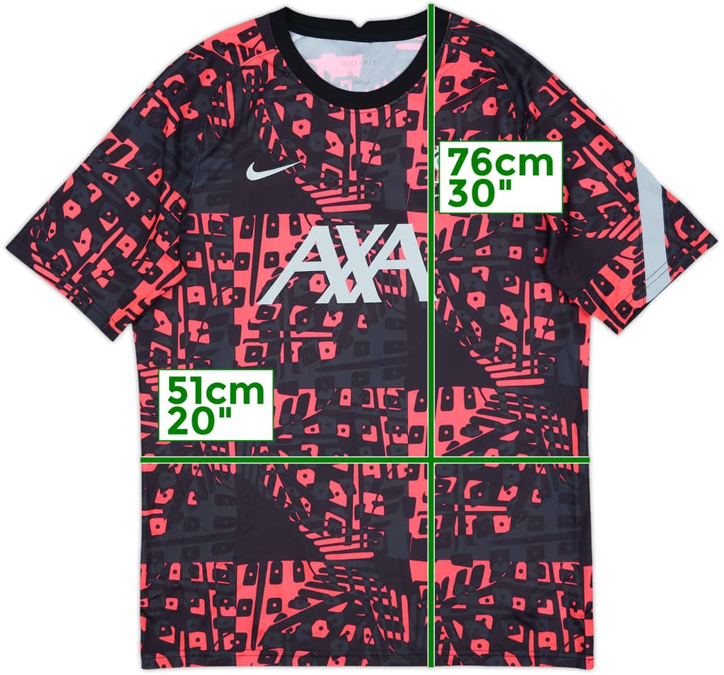 2020-21 Liverpool Nike Training Shirt - 7/10 - (L)