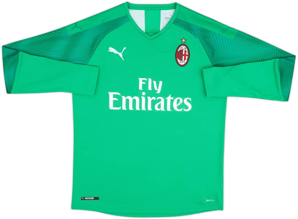 2019-20 AC Milan GK Shirt - 5/10 - (XL.Boys)